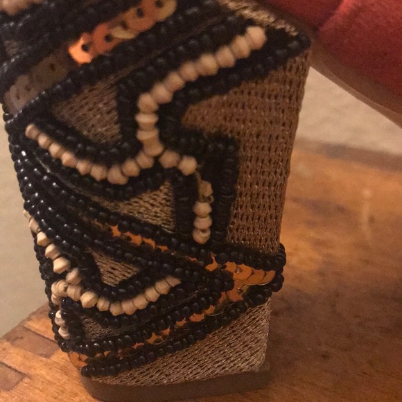 Miss Albright Specialty sequined Heels - Picture 7 of 7